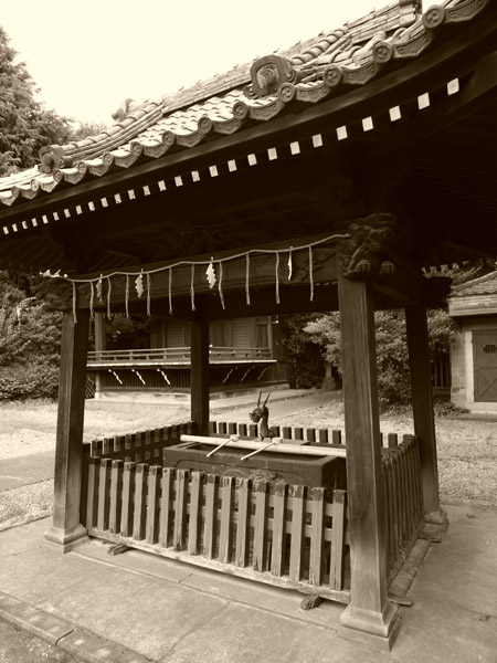 �����̕X��_�Ђ̎萅��