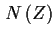 $N\left(Z\right)$